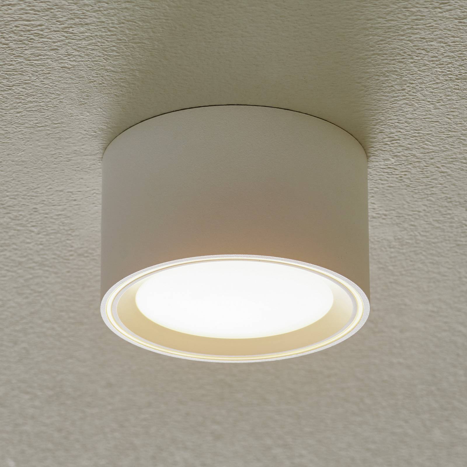 Lampa sufitowa LED Fallon, wysokość 6 cm