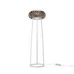 Foscarini Caboche Plus MyLight LED vloerlamp 154 cm rook