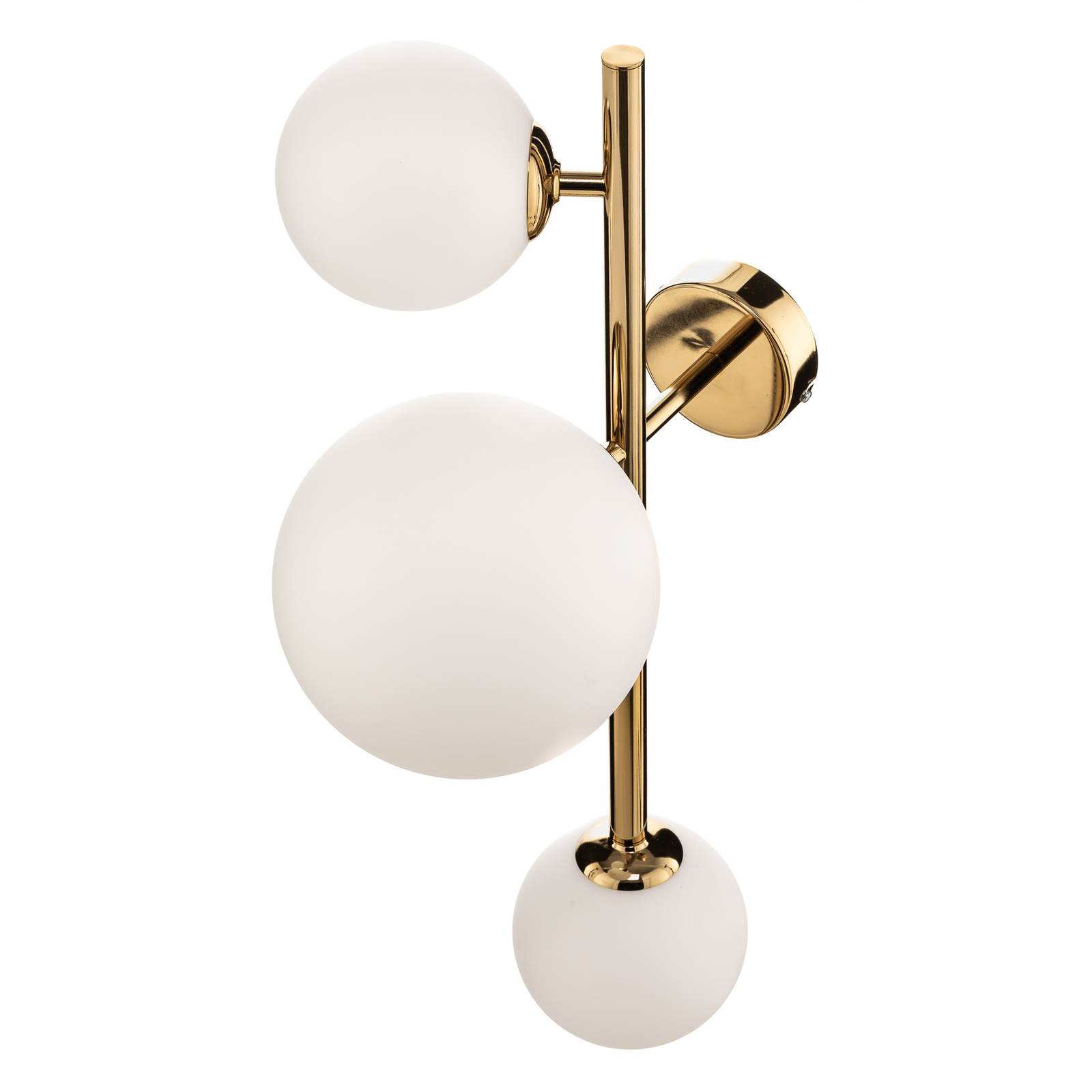 Dione Wandleuchte, goldfarben, 3-flammig - ALDEX
