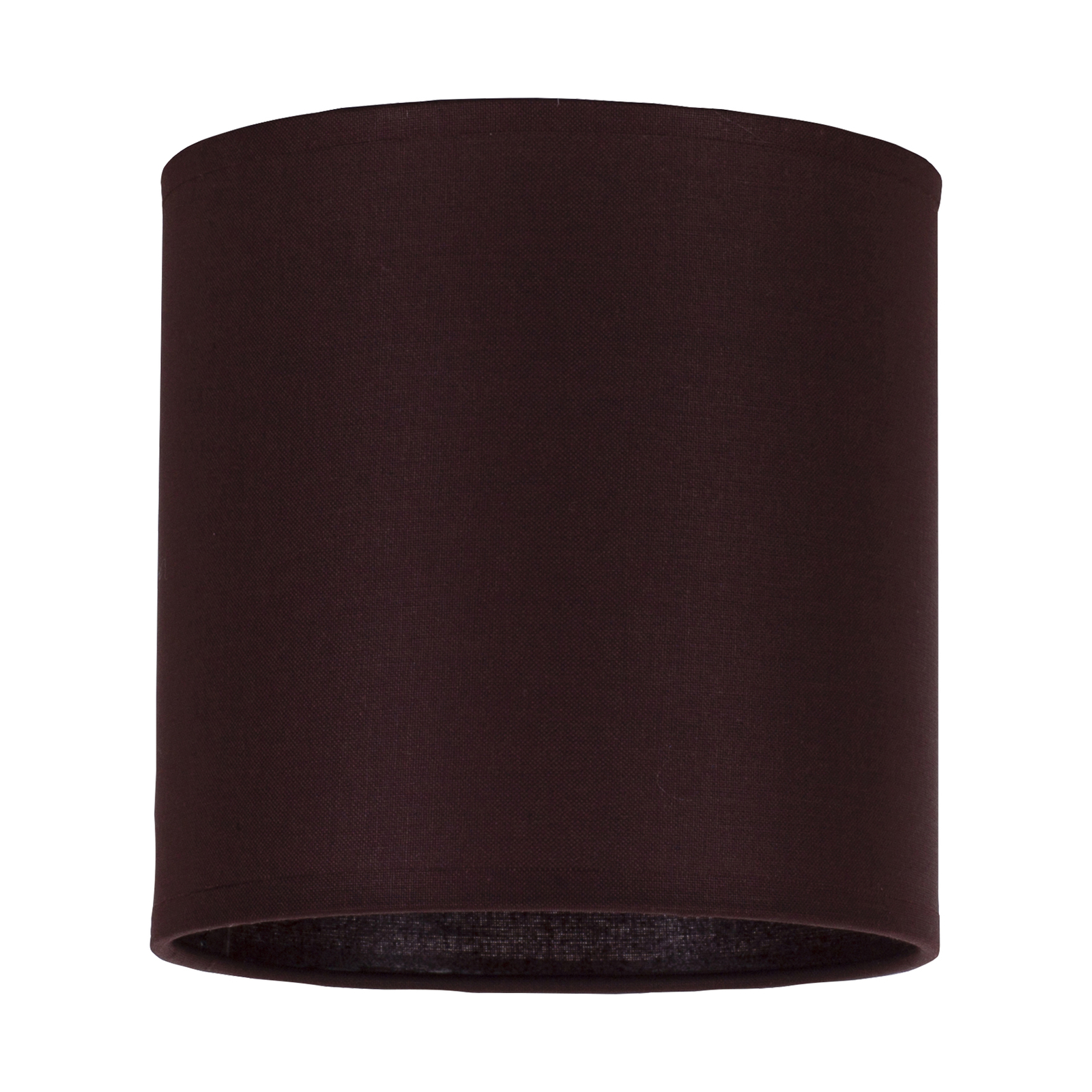 Roller lampshade dark brown Ø 15 cm height 15 cm