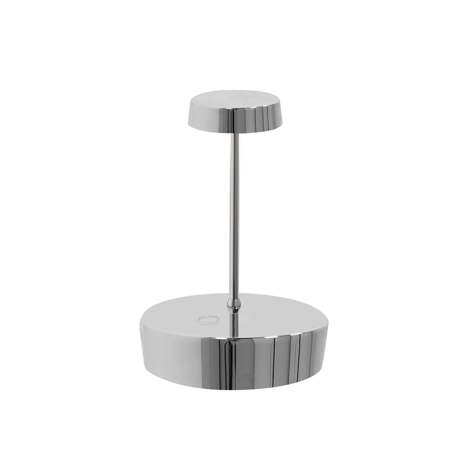 Zafferano Swap mini akku asztali lámpa fólia ezüst