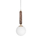 Globen Lighting Pendelleuchte Torrano, braun, Ø 15 cm