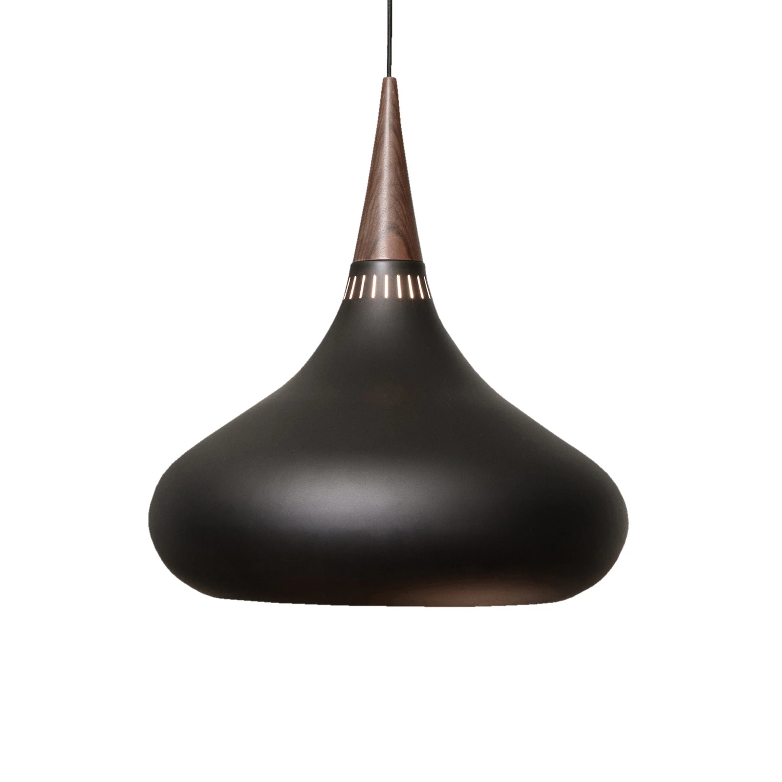 FRITZ HANSEN Orient P3 Lámpara colgante negro/rosa Ø 50 cm