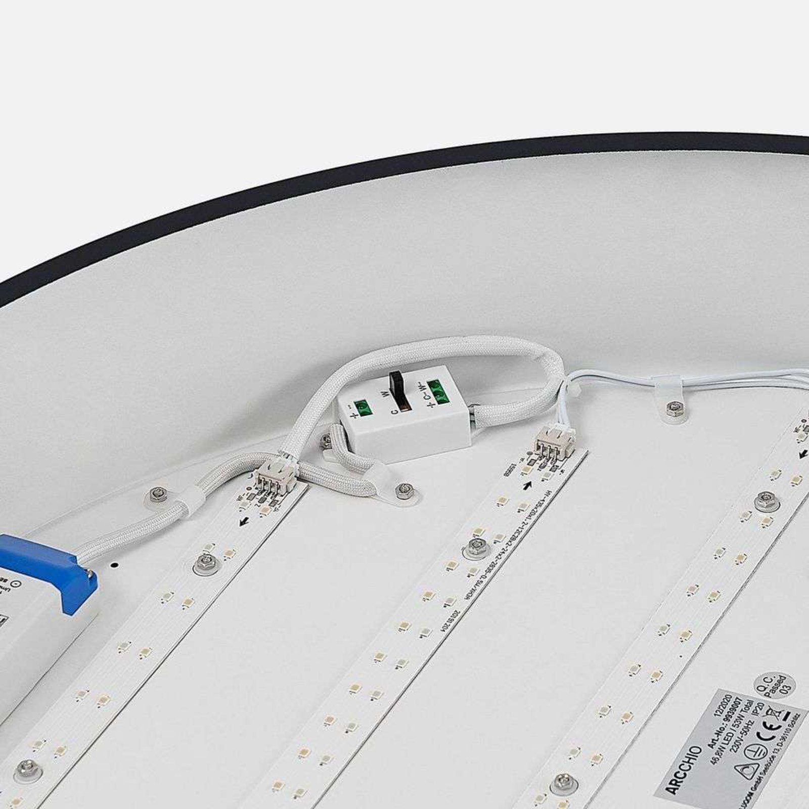 Noabelle LED Stropní Lampa Ø60 Black - Arcchio