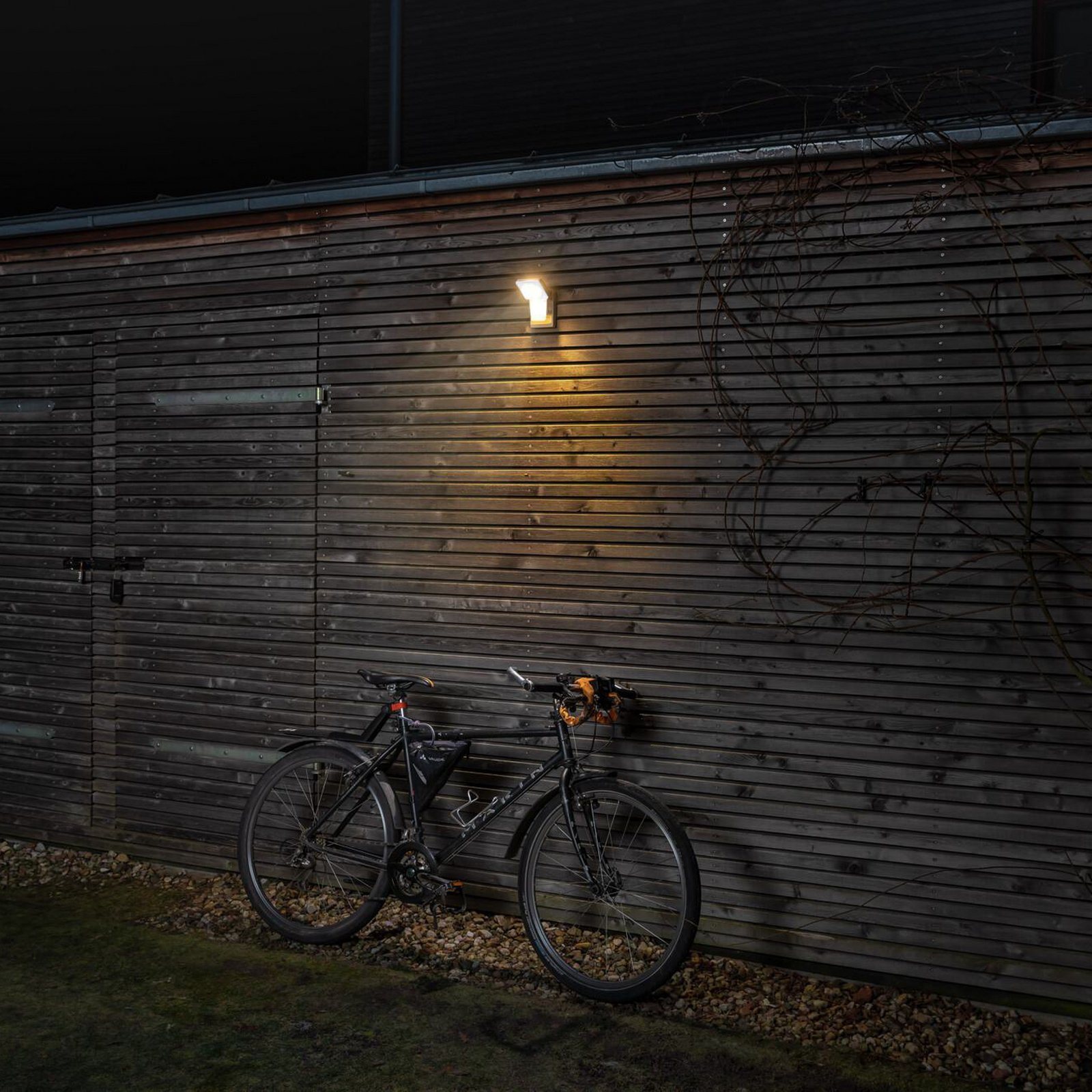 OSRAM LED-érzékelős kültéri falra szerelhető spotlámpa ENDURA PRO, szürke, IP55