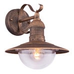 Buitenwandlamp Linda met vintage-roest-optiek