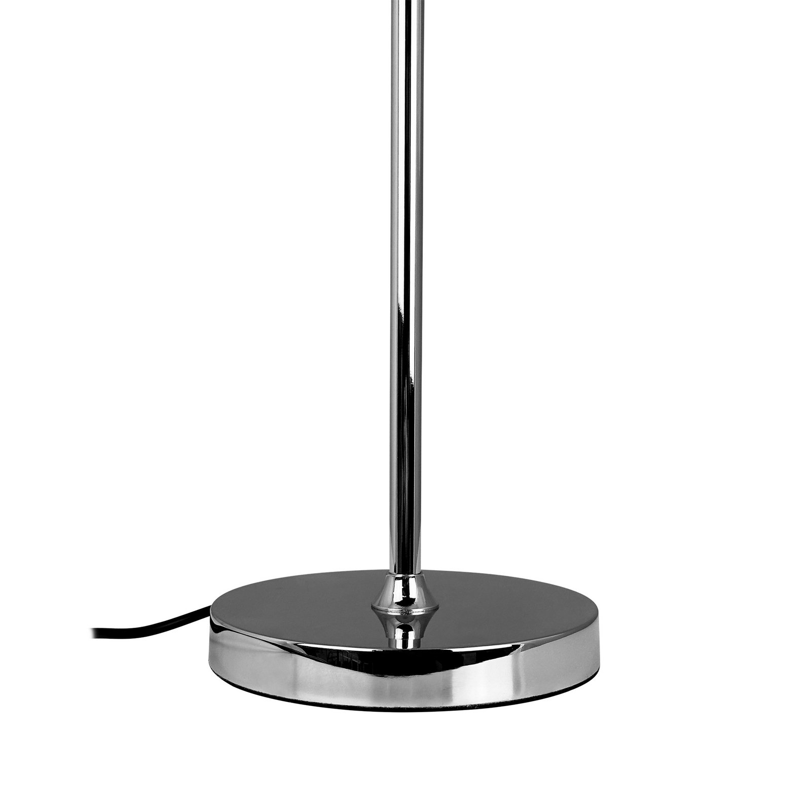 Dyberg Larsen LED tafellamp Starlight, chroom, hoogte 26 cm