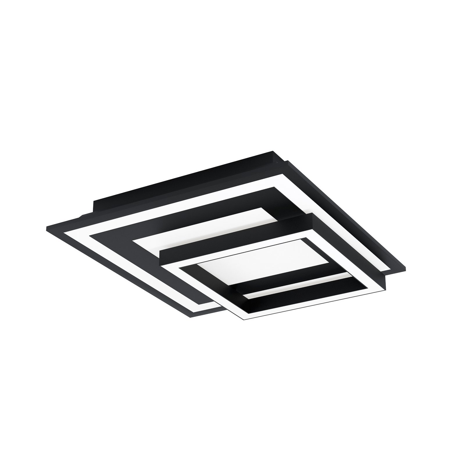 EGLO connect Savatarila-C LED-Deckenlampe schwarz