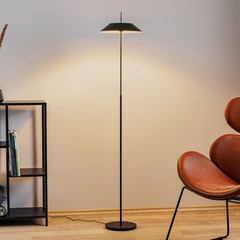 Vibia Mayfair - piantana LED, grigio grafite