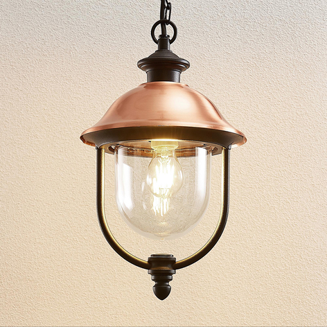 Lampen aus Kupfer & kupferfarbende Leuchten | Kobber Taklampe i unik orientalsk design | OrientDesign