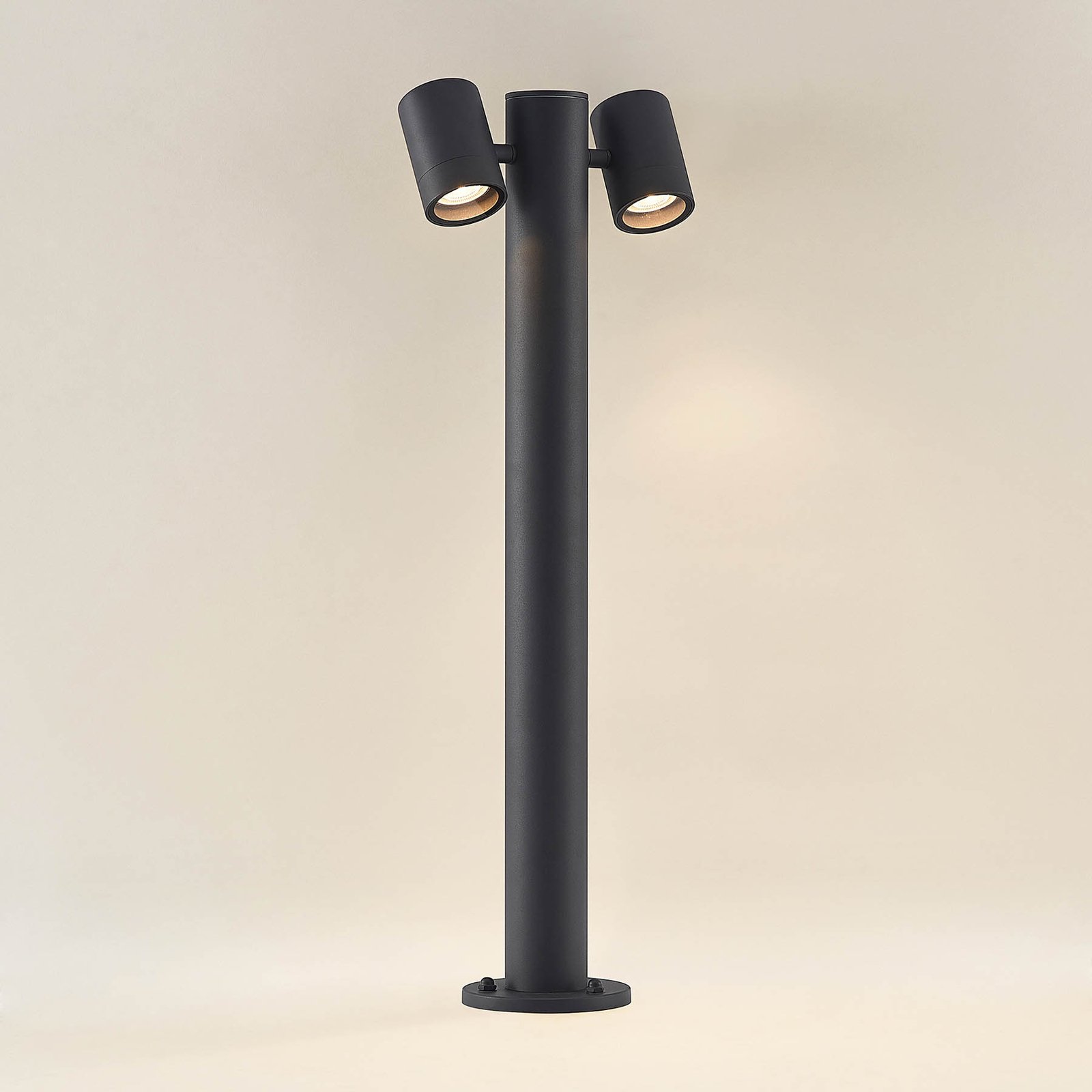 Lucande Maloney pullertlampe, 2 lyskilder, 75 cm