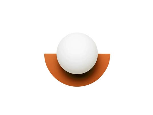 Candy Big Circle 180 L vegglampe, oransje - Swedish Ninja