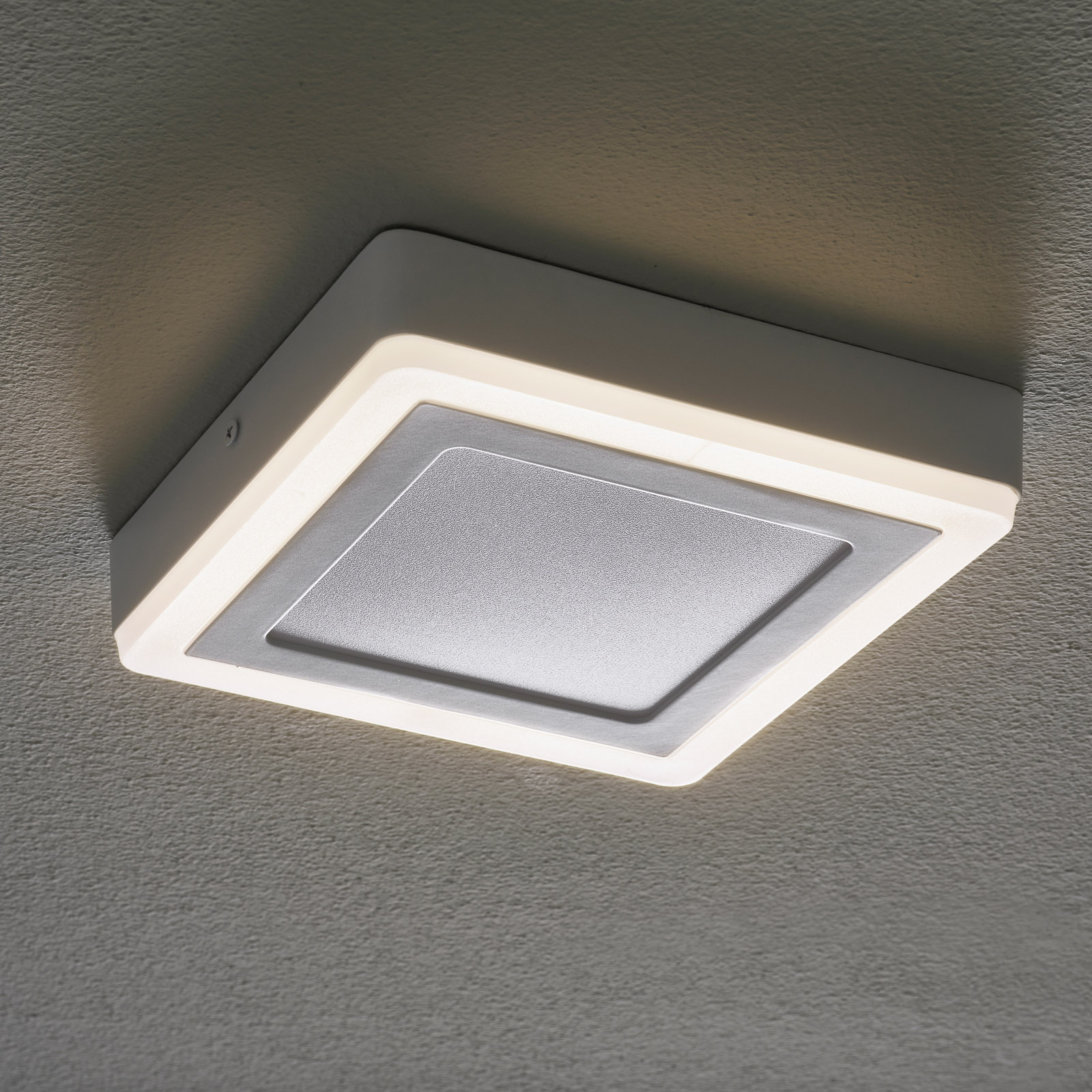 LEDVANCE LED Click White Square Deckenlampe