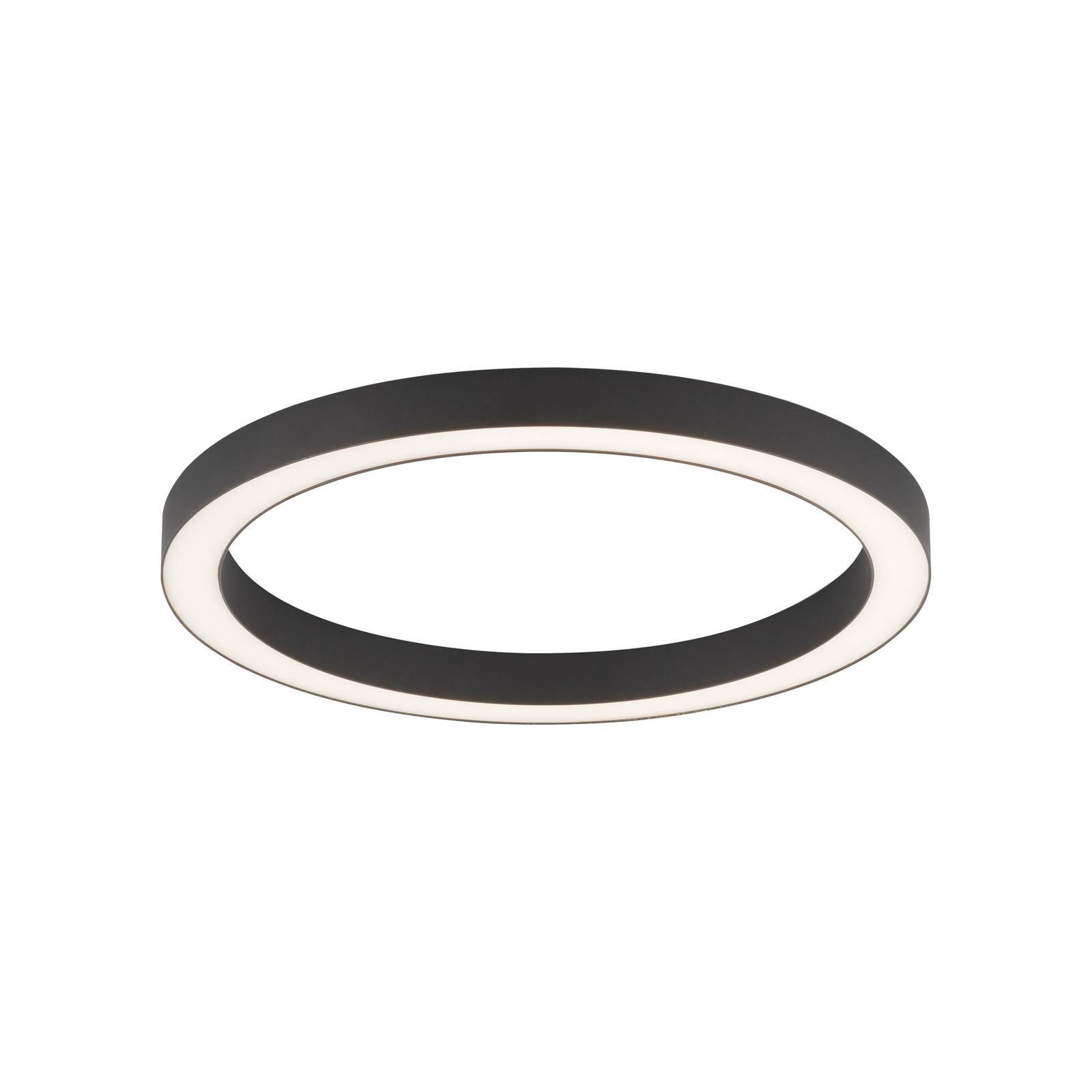 LED-Deckenlampe PURE Lines Round, graphite, Ø 50 cm, CCT