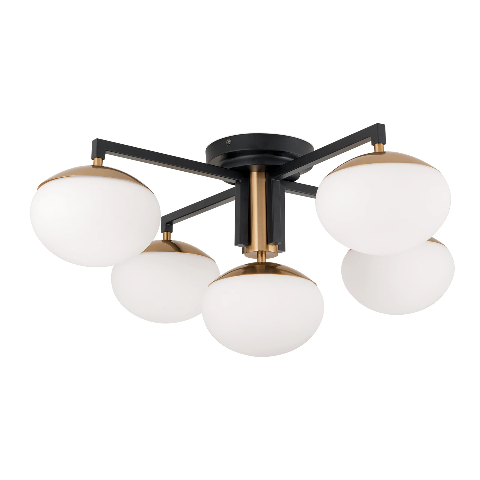 Josephine ceiling light, five-bulb