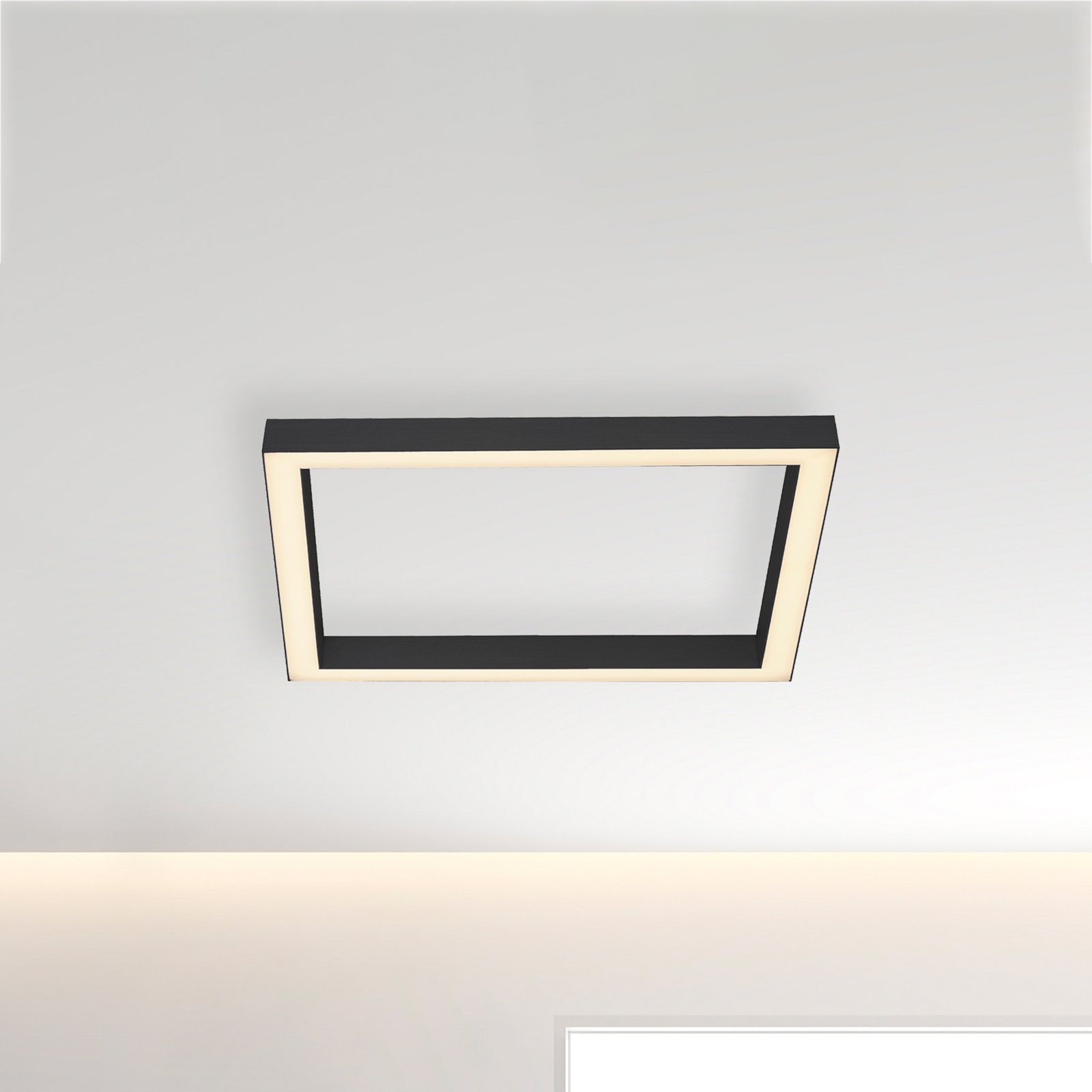 Paul Neuhaus Pure-Lines LED-taklampa antracit