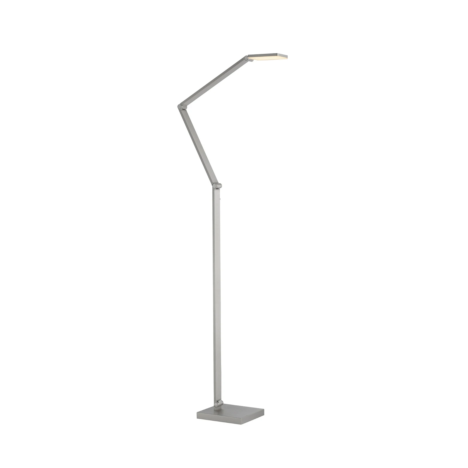 SAMSKY LED álló lámpa, acél, magasság 161 cm, fém érintéses fényerőszabályzó