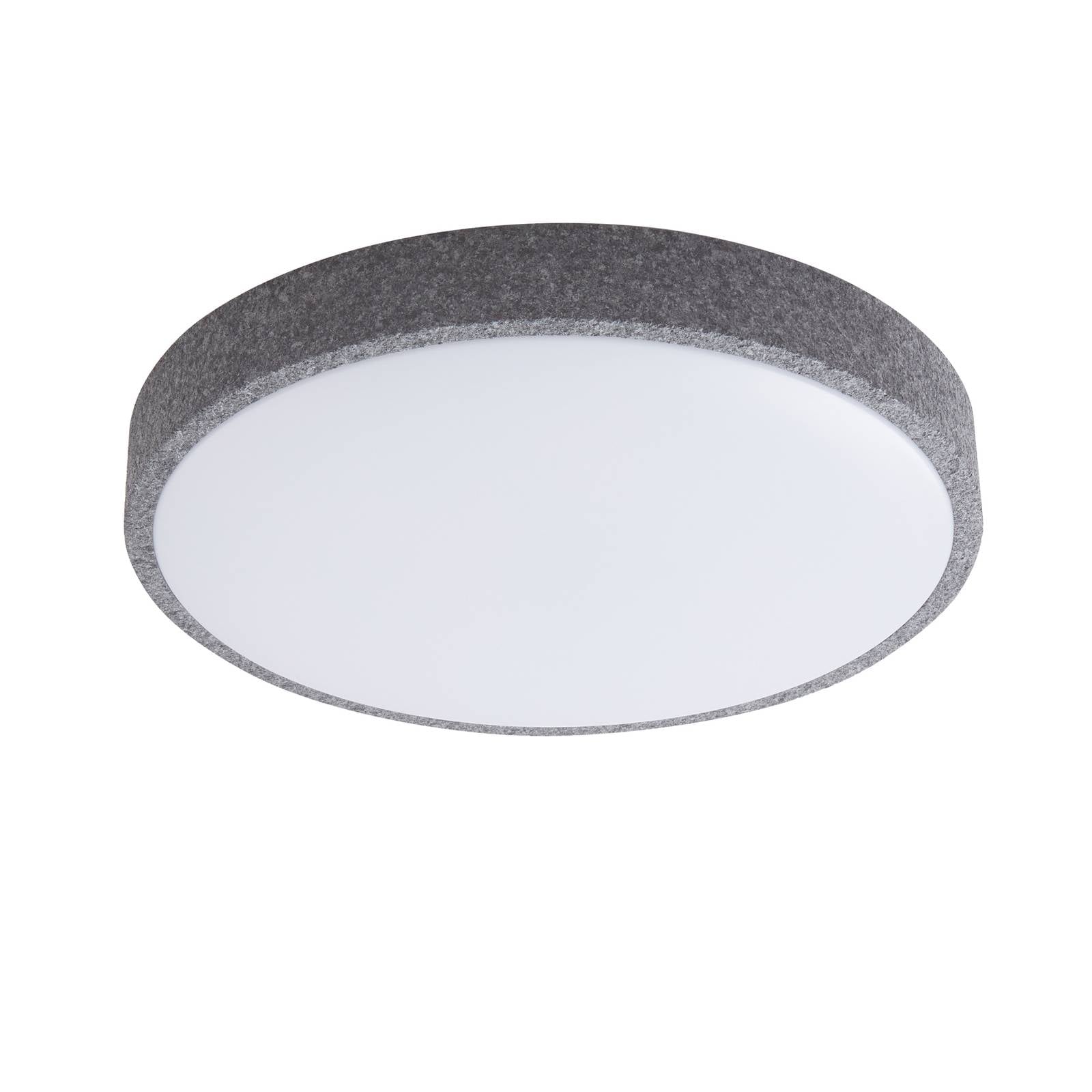 Lindby Smart LED-Deckenlampe Elmor Ø 39 cm grau RGB CCT