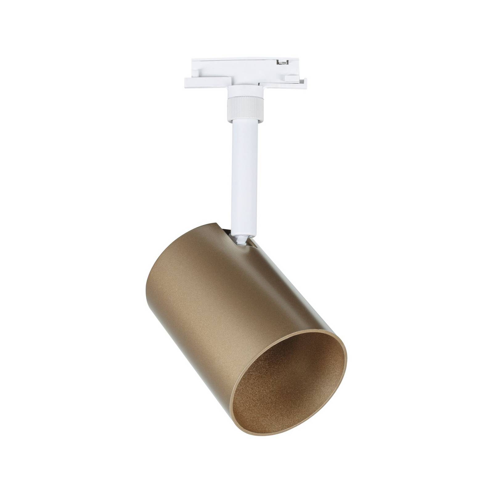 Paulmann URail spårspot Luxe, guld/vit, Ø 7 cm, GU10