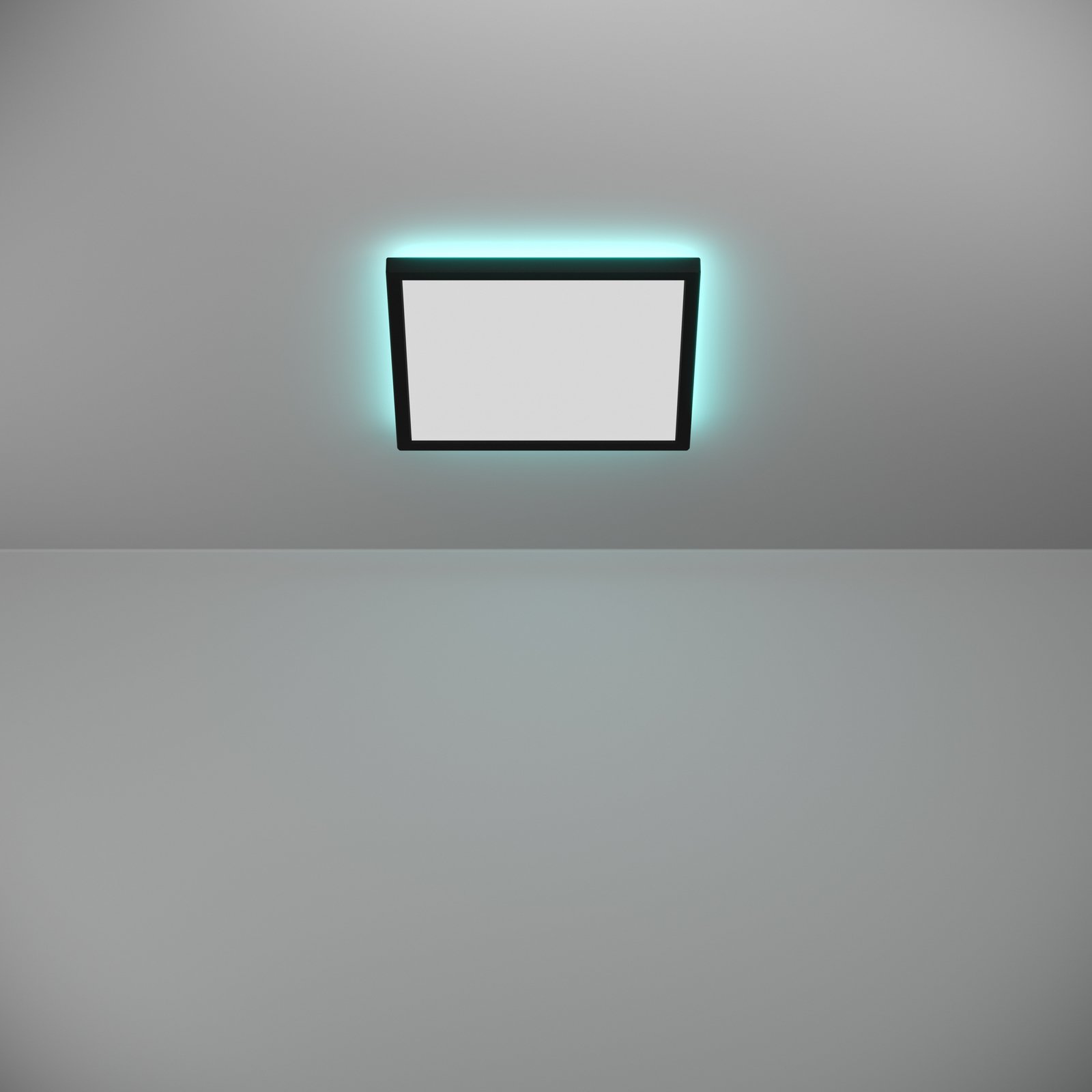 EGLO connect candeeiro de teto LED Rovito-Z, preto, 29 x 29 cm