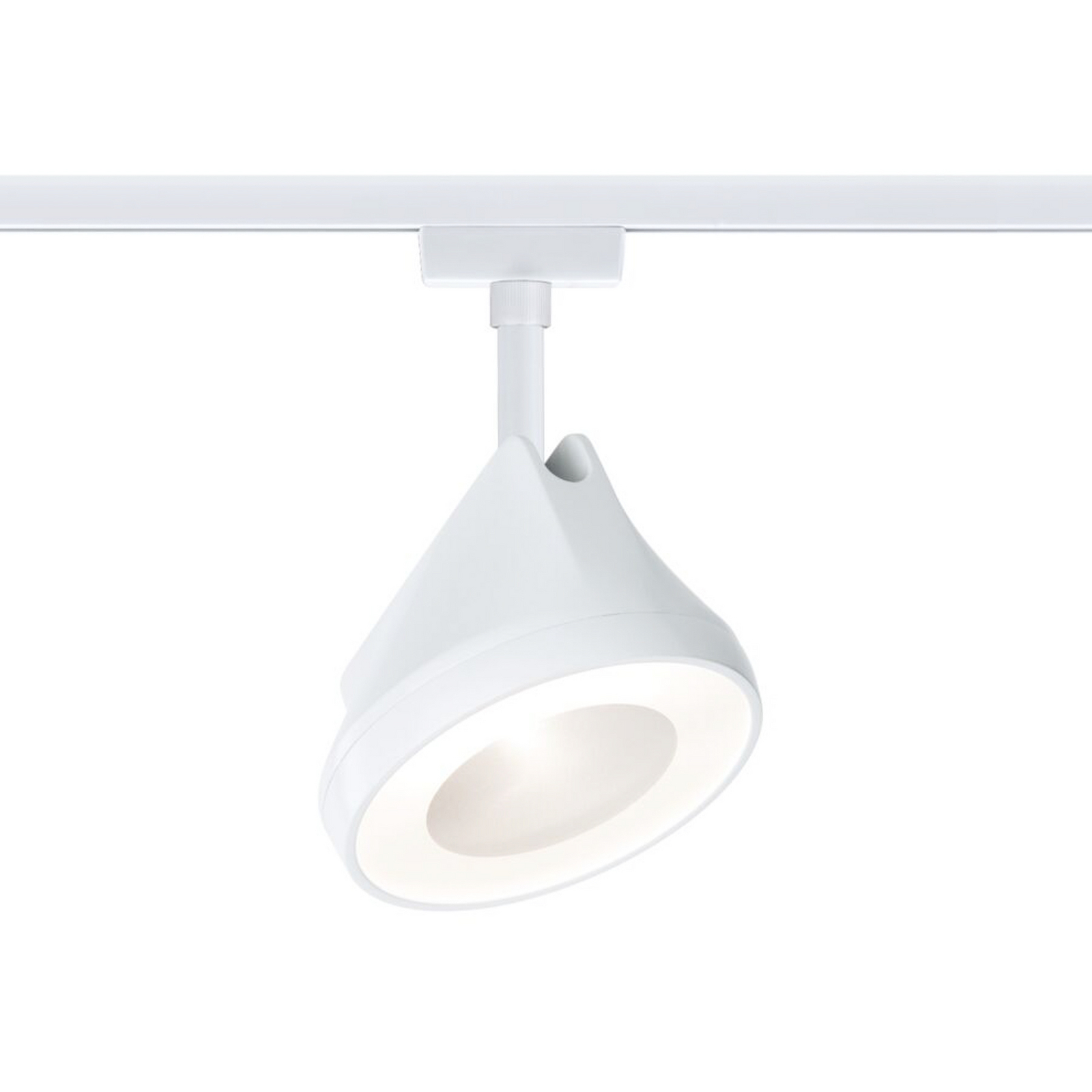 Paulmann URail LED-Spot Arena, signalweiß, 2.700 K, dimmbar