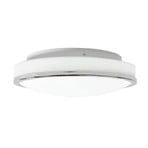 Lyss Round LED Stropní Lampa IP44 Ø28 Chrome - Lindby