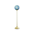 Ballroom Stojací Lampa Blue Sky/Gold - Design By Us