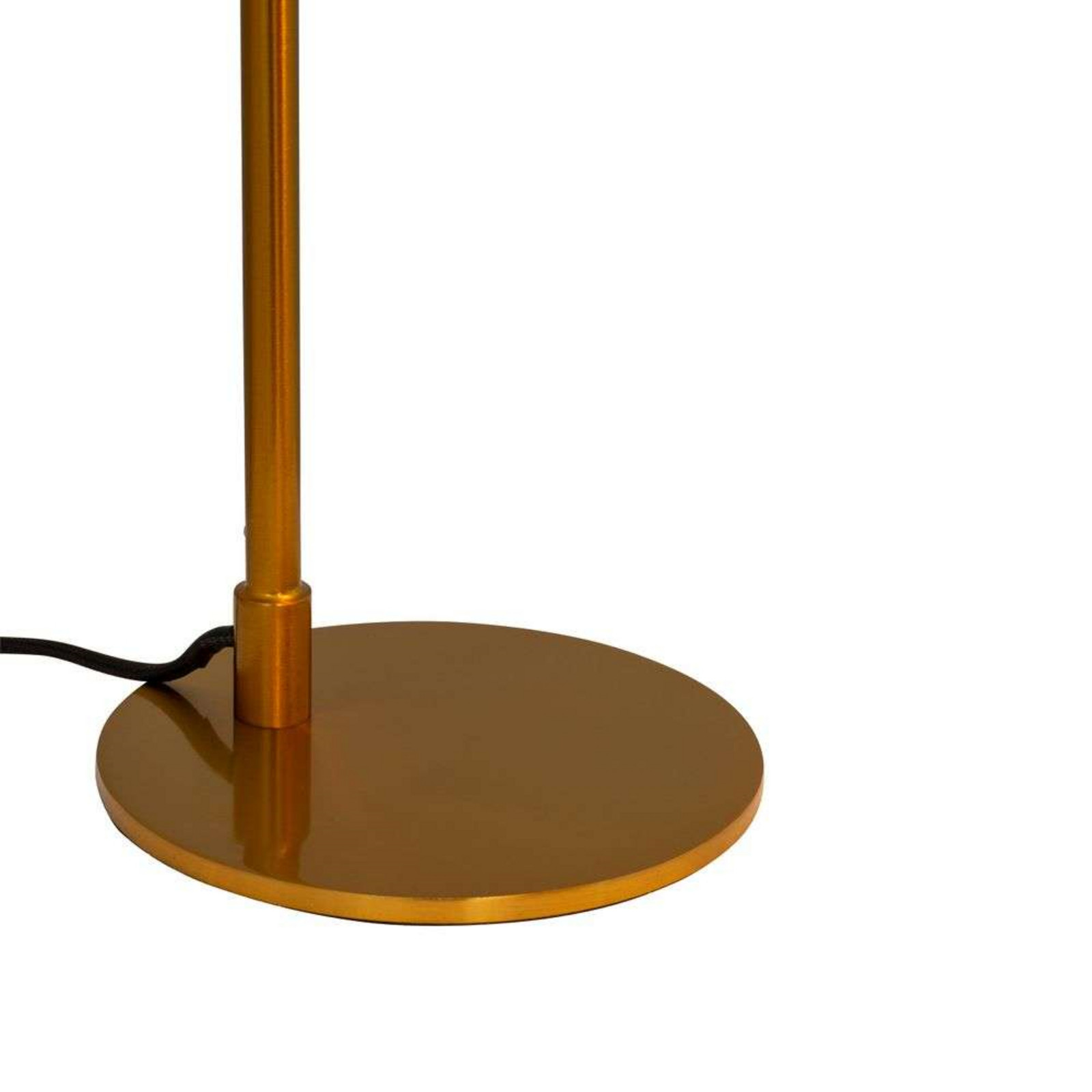 Futura bordslampa, liten, svart/m&auml;ssing &ndash; Dyberg Larsen - Vardagsrum - Skandinavisk - Metall - Med en ljusk&auml;lla