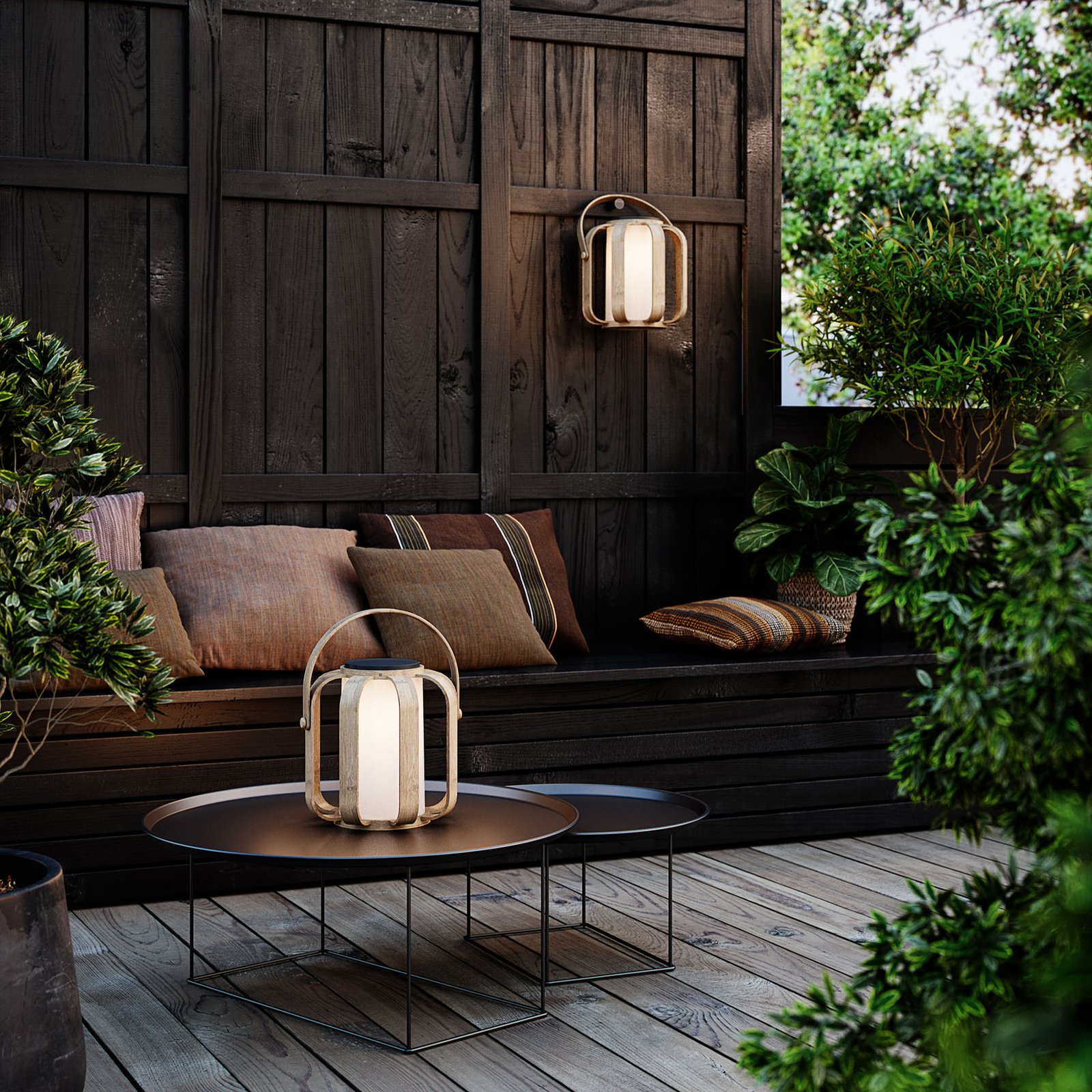 Bob To Go LED Lámpara Solar Bamboo - Nordlux