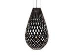 Koura Lustră Pendul H160 Black 2 Sides - David Trubridge