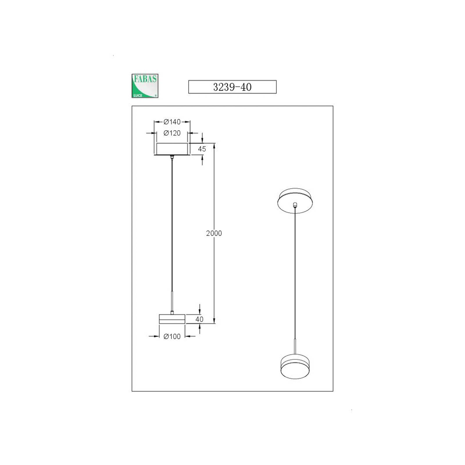 LED-Hängeleuchte Dunk, aluminium, 1-flammig, 3.000 K, Metall