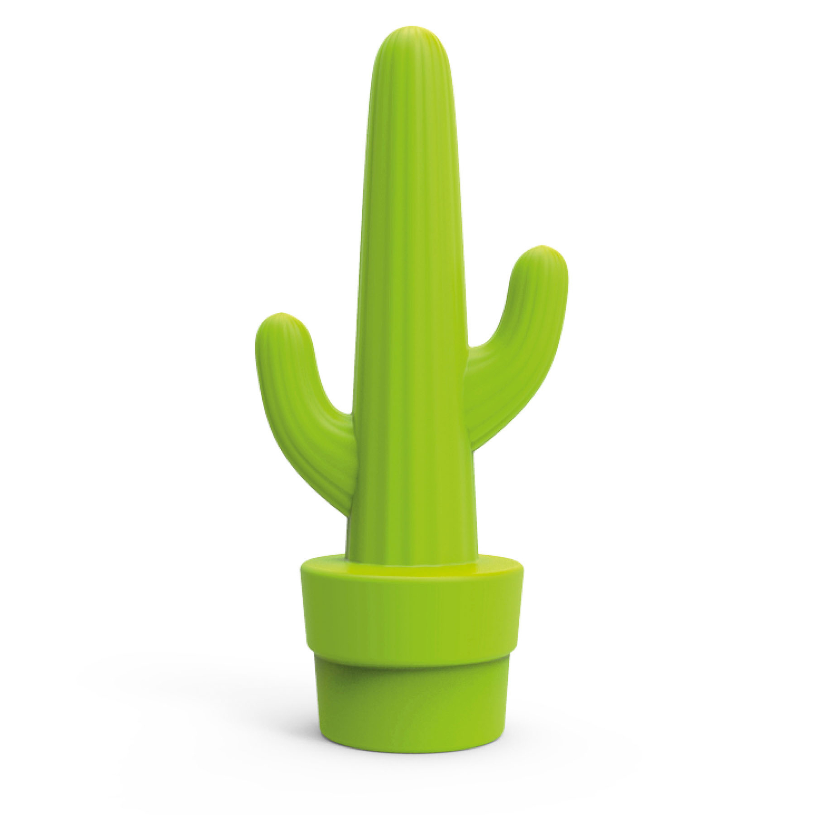 Stojacia lampa Newgarden cactus, limetkovo zelená