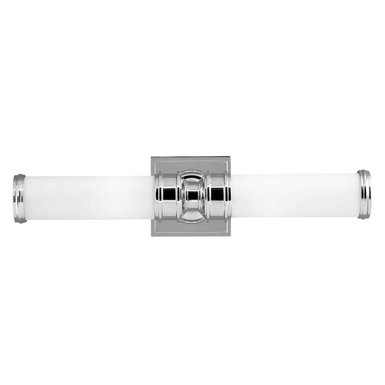 Payne Applique a LED cromata, altezza 49 cm, a 2 luci, IP44 - FEISS Payne Applique a LED cromata, altezza 49 cm, a 2 luci, IP44 - FEISS