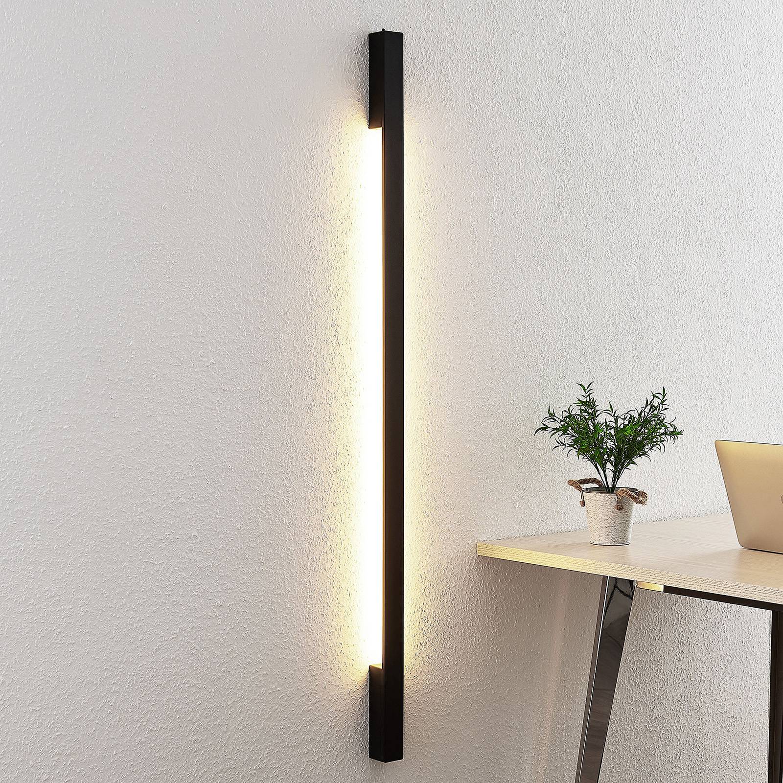 Arcchio Ivano LED wandlamp 130 cm zwart