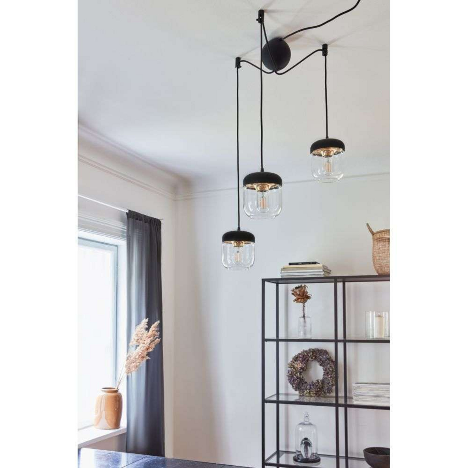 Acorn Pendel Poleret Messing - UMAGE