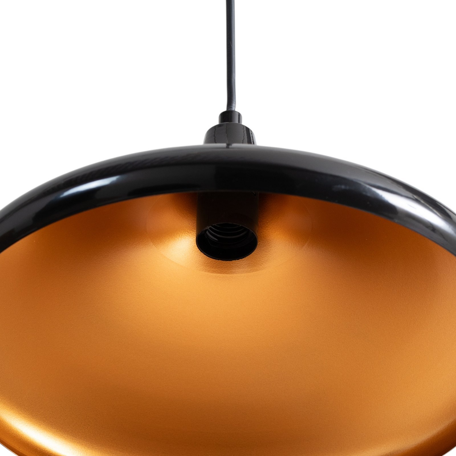 Berceste 207-S pendant light Ø35cm black/gold