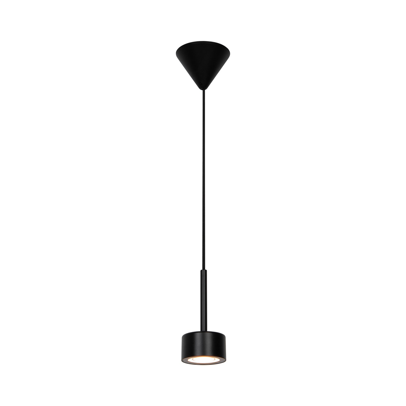 LED pendant light Clyde, 1-bulb, dimmable