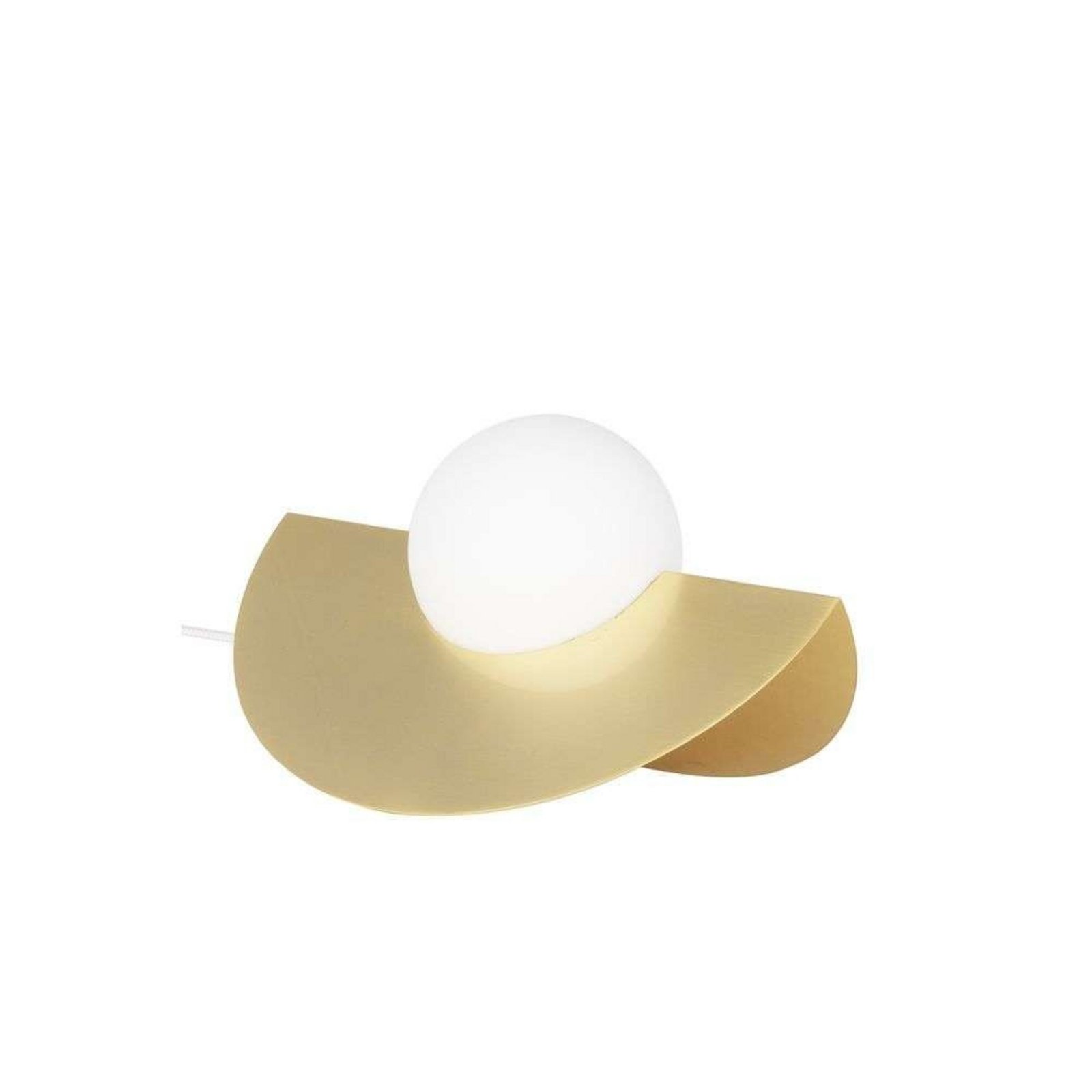 Roccia Veioză Brushed Brass - Globen Lighting