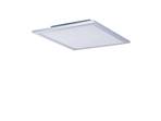 Livel LED Plafonieră CCT 62x62 White/Silver - Lindby