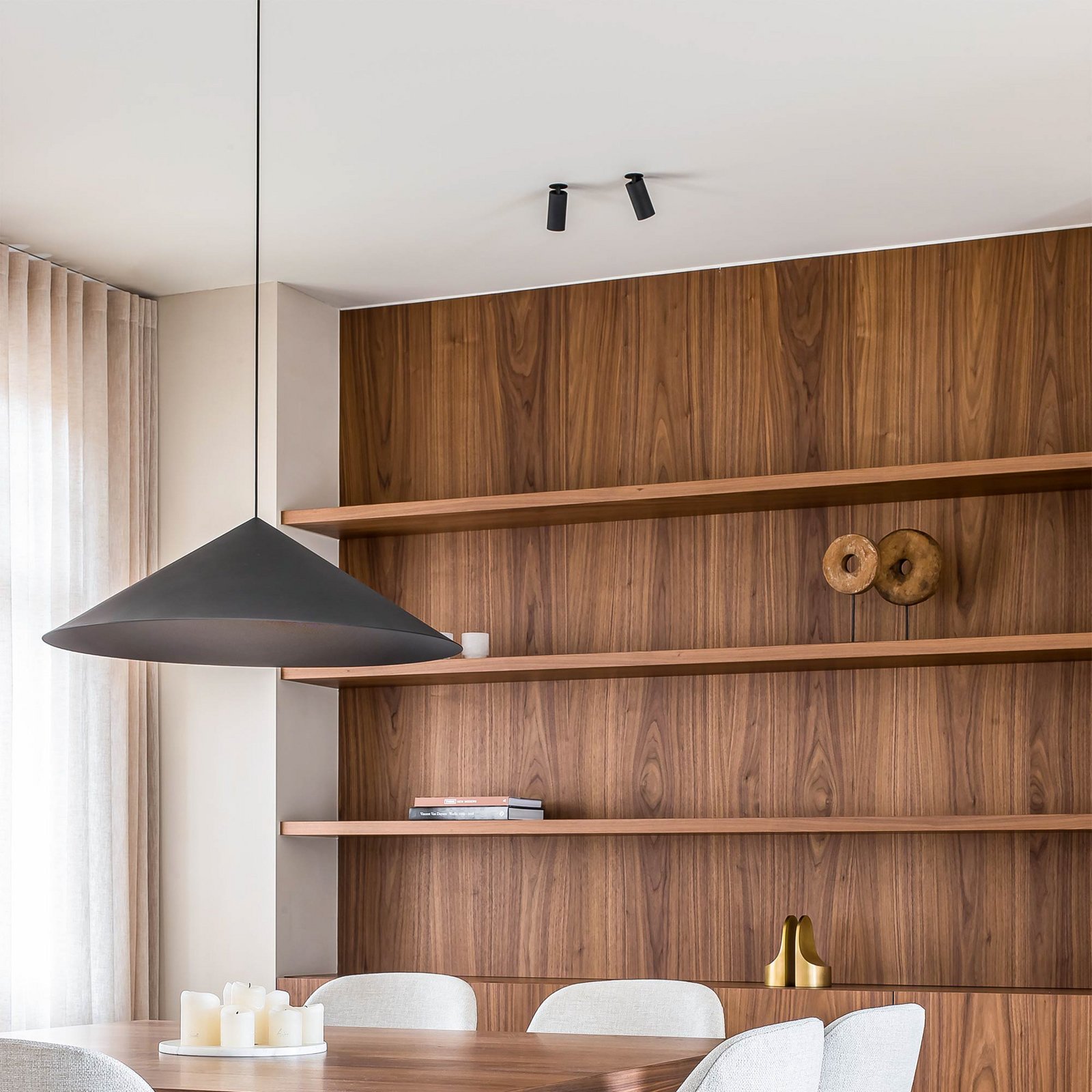 WEVER & DUCRÉ LED-Einbauspot Ceno 1.0 bronze 927 Blattfeder