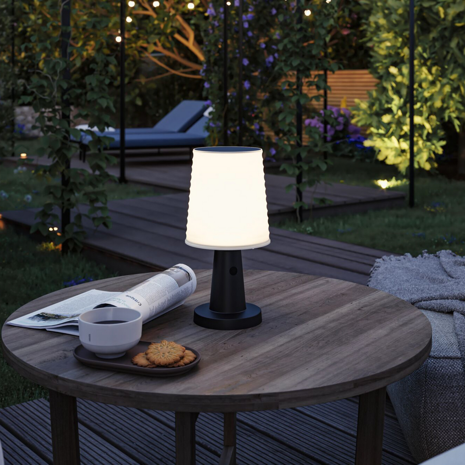 Ilanga Solar Cell Lamp Anthracite - Paulmann