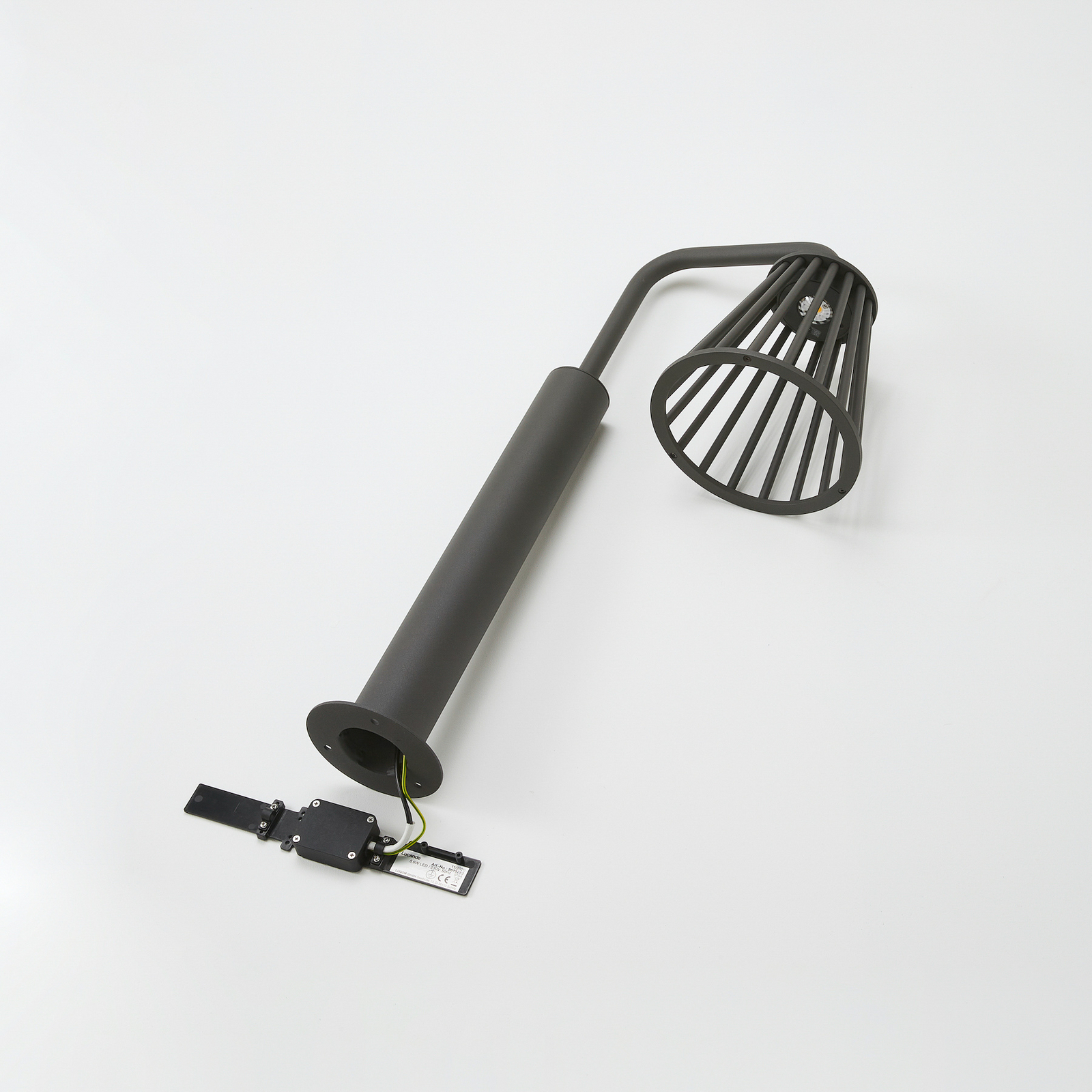 UDGÅET - Miray LED Vrtna lampa H60 tamno Siva - Lucande