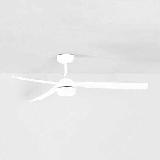 LED-Deckenventilator Punt M, weiß, DC, leise, Ø 130 cm, CCT