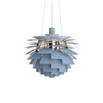 Hängelampe PH Artichoke blau/messing Ø 48 cm Louis Poulsen