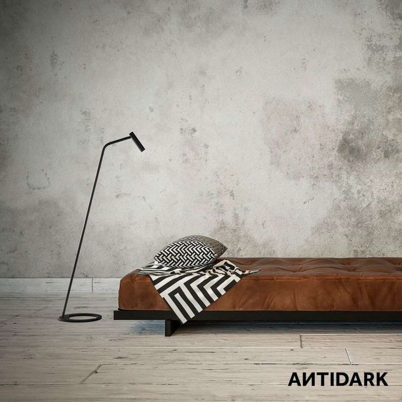 Antidark F1 Golvlampa Svart - Vardagsrum - Aluminium
