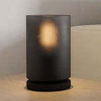 Stolová lampa Colomera, čierna/sivá