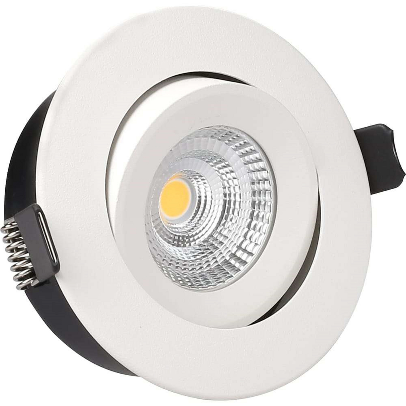 Downlight Inbyggningsspot Spot 7W 2700K Tilt Vit - Antidark