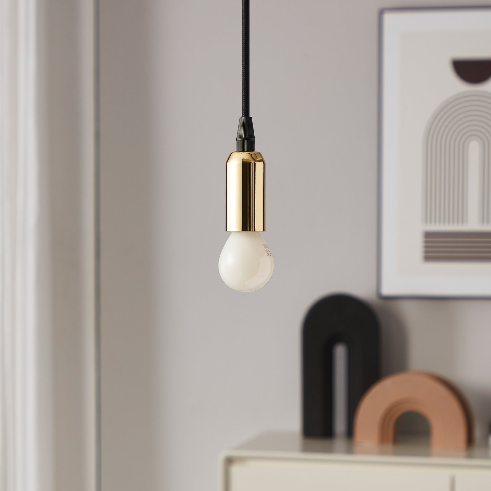 LED-lampa E14 P45 4 W, varmvit, opal