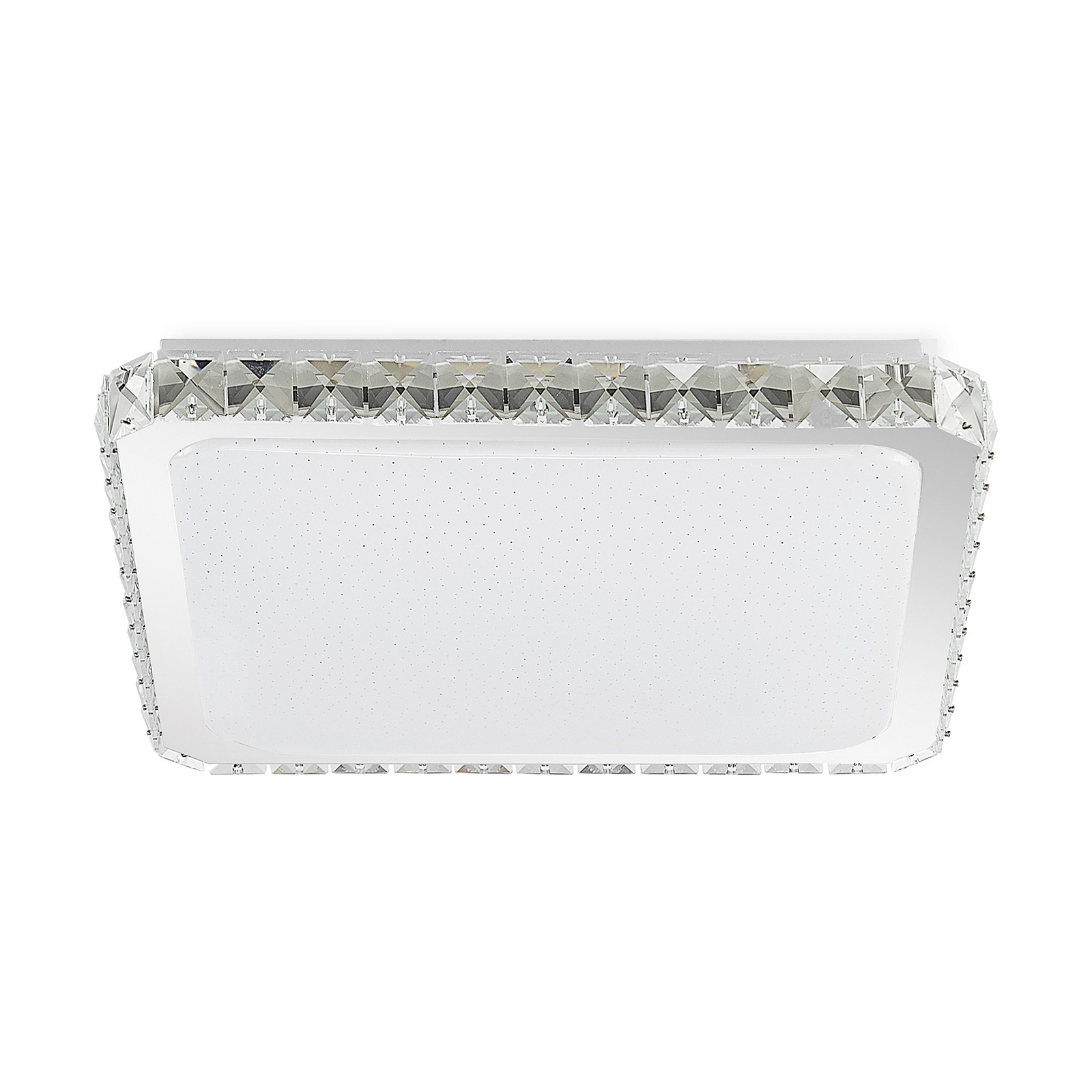 Plafonnier LED Lorand blanc/chrome - Lindby