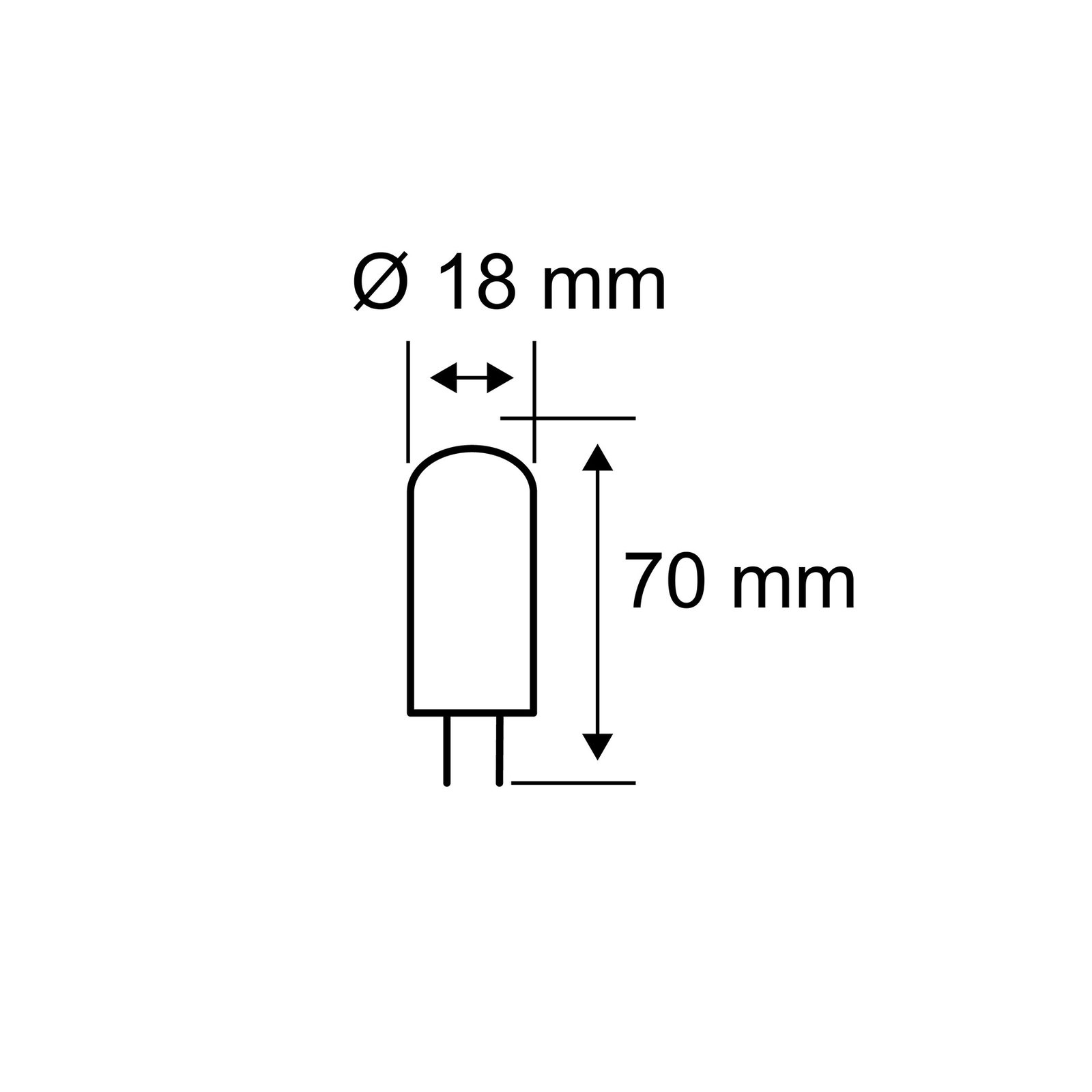 Paulmann bombilla LED bi-pin G9 5W 2700K set de 3